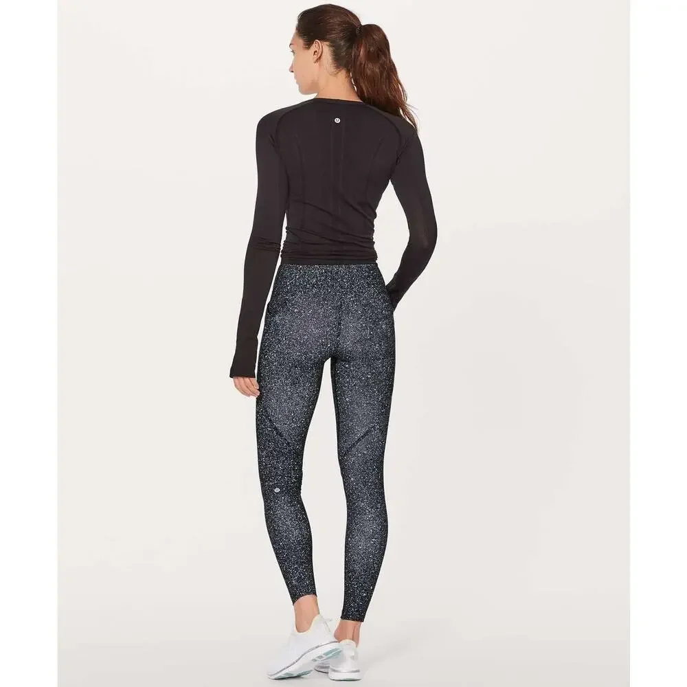 Lululemon Black Speckle Lead the Pack 28